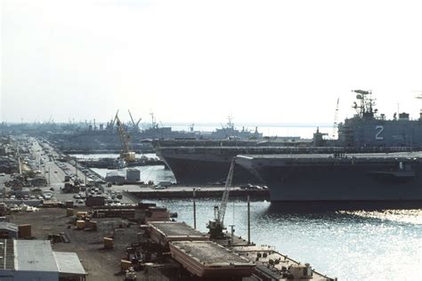 Ships Docked at Naval Station Norfolk - Encyclopedia Virginia