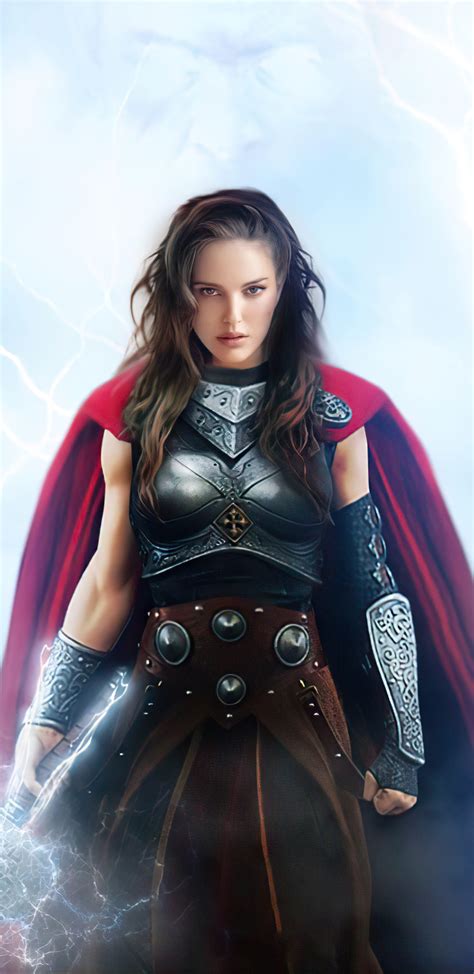 1440x2960 Natalie Portman As Lady Thor 4k Samsung Galaxy Note 9,8, S9 ...