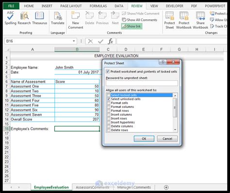 Excel Protection Explained: Worksheet vs. Workbook Level Protection - ExcelDemy