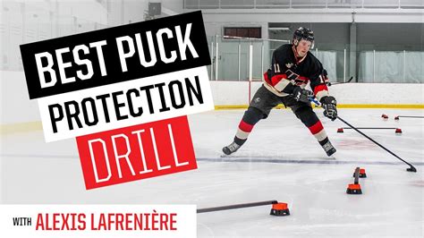 Best Puck Protection Drill with Alexis Lafrenière - Hockey Training Drills - YouTube