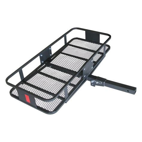 HitchMate Deluxe 350 lb. Capacity Fold Up 2 in. Cargo Carrier-4011 - The Home Depot