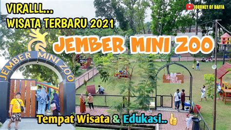 JEMBER MINI ZOO | WISATA TERBARU DI JEMBER 2021 | WISATA DAN EDUKASI | MANGLI - JEMBER - YouTube