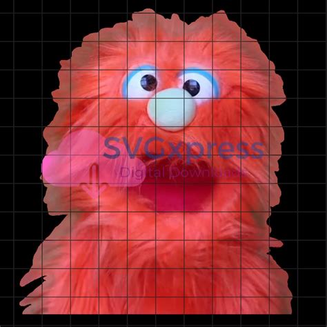 Herbie Orange Monster Ms Rachel PNG Digital Download Herbie Ms Rachel PNG Transparent Background ...