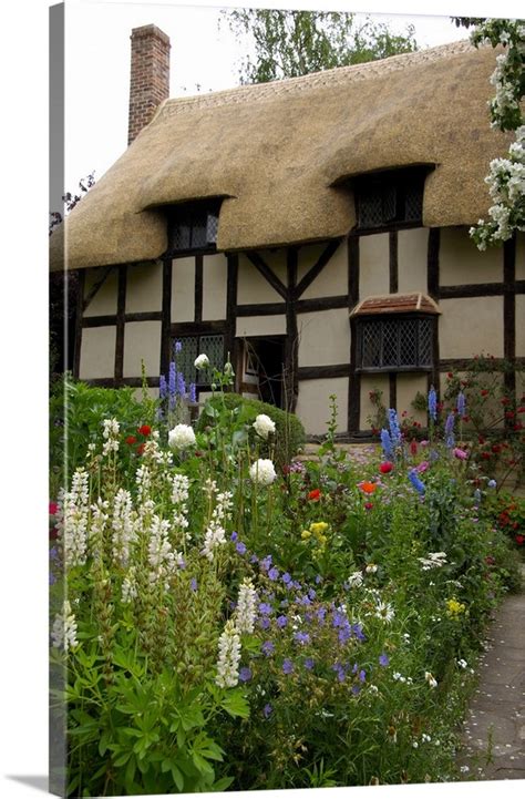 Anne Hathaway's Cottage, Stratford-Upon-Avon, Warwickshire Wall Art, Canvas Prints, Framed ...