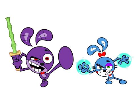 So... I literally turned Yin and Yang (Yin Yang Yo!) into Bonnie and Toy Bonnie (was originally ...