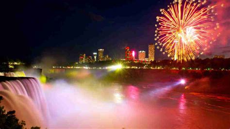 Niagara Falls Canada New Year's Fireworks Live Stream