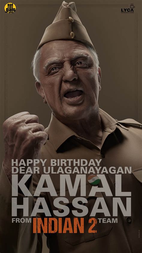 Indian 2 makers release Kamal Haasan birthday special posters