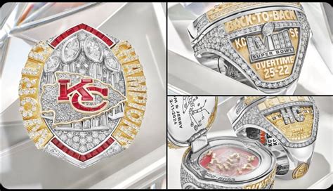 Kansas City Chiefs Unveils Latest Super Bowl Rings For Super Bowl 58