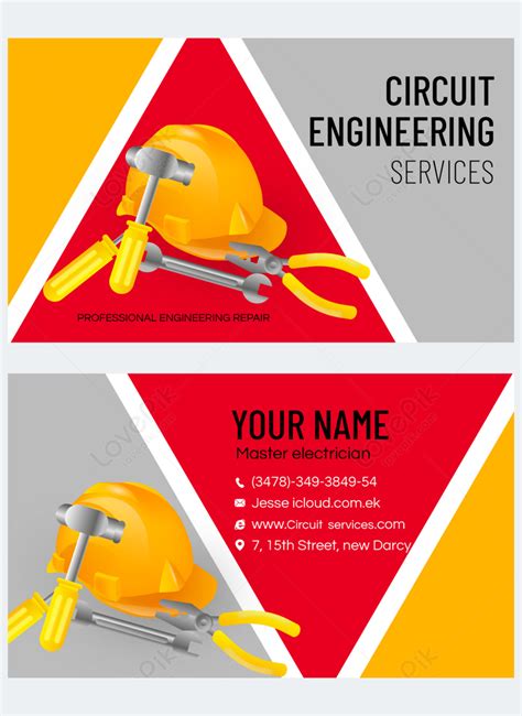 Electrician repair service business card template template image_picture free download 466936331 ...