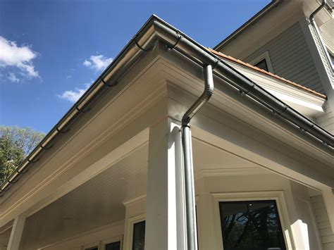 Half Round Gutters - Creative Seamless Gutters | Seamless gutters, House gutters, Rain gutters