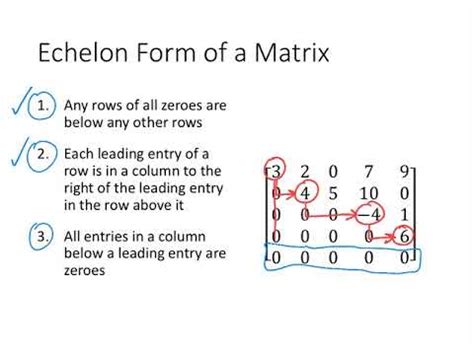 Echelon Form Calculator