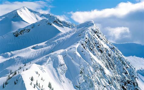 Free download Snowy Mountains Wallpapers [1920x1200] for your Desktop, Mobile & Tablet | Explore ...