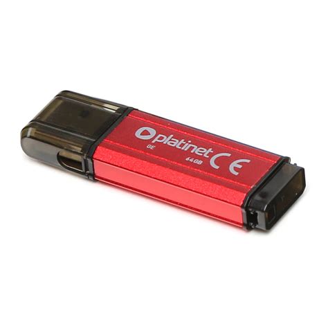 PLATINET PENDRIVE USB 2.0 V-Depo 64GB RED Platinet Store