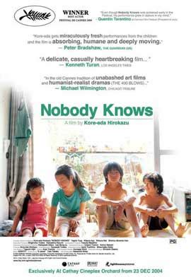 Nobody Knows Movie Posters From Movie Poster Shop