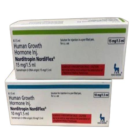 Novo Nordisk HUMAN GROWTH HORMONE INJECTION 15 MG, Packaging Size: 10 MG/1.5 ML at Rs 21862.5 ...