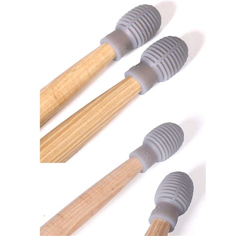 RM 2 Pieces Drumstick Silicon Protection Tip Silent Tip for Drum ...