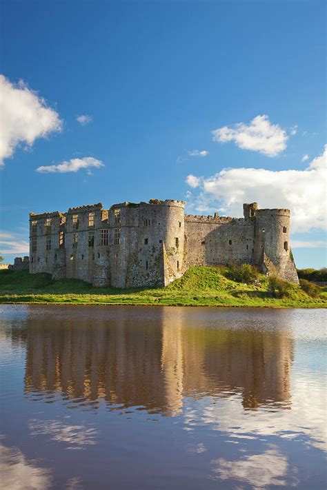 Carew Castle, Pembrokeshire, Wales by Billy Stock / Robertharding