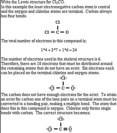 Carbon Lewis Structure