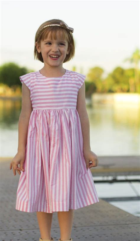 Customizable Girls Dress Sewing Pattern (beginner-friendly!) | Girls dress sewing patterns ...