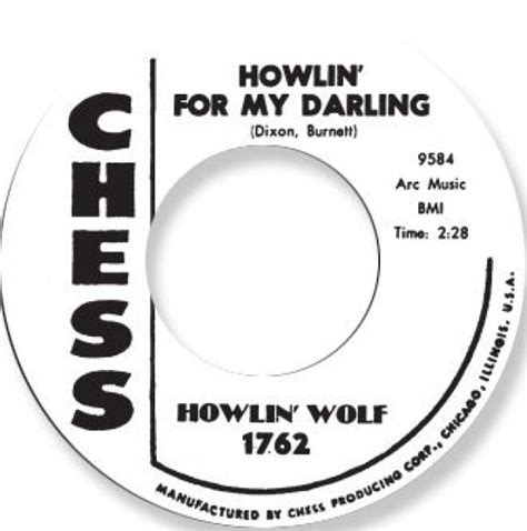 HOWLIN WOLF "HOWLIN’ FOR MY DARLIN’ / SPOONFUL" 7"