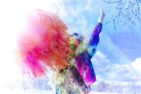 How to Make Colored Powder for Photography