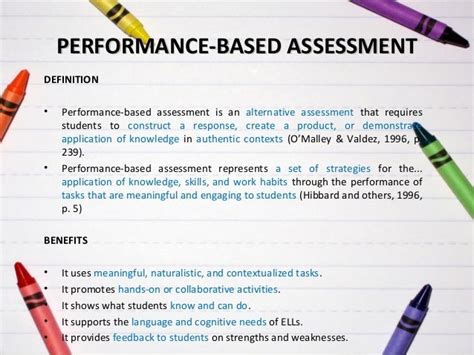 Performance-based assessment