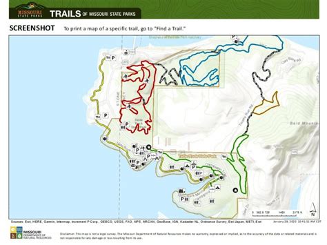 Table Rock State Park Map | Two Birds Home