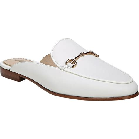 Sam Edelman - Women's Sam Edelman Linnie Loafer Mule Bright White Dress ...