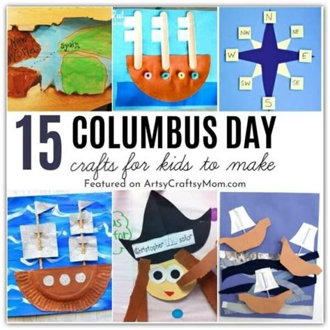 15 Easy and Fun Columbus Day Crafts