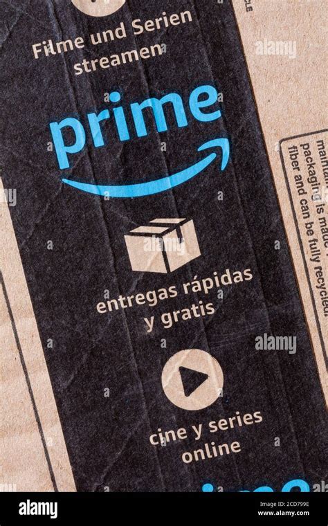 Amazon prime logo hi-res stock photography and images - Alamy