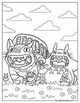 22 Studio Ghibli Coloring Pages Free PDF Printables  Books sketch template