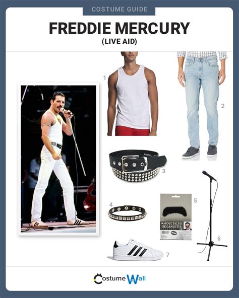 Dress Like Freddie Mercury Costume | Halloween and Cosplay Guides