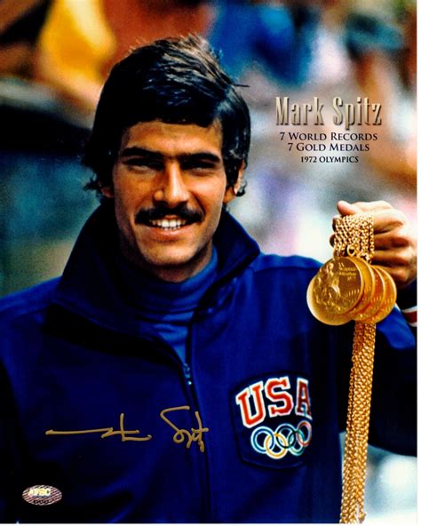 Mark Spitz Signed 1972 Olympics 8x10 Photo (FSC COA) | Pristine Auction