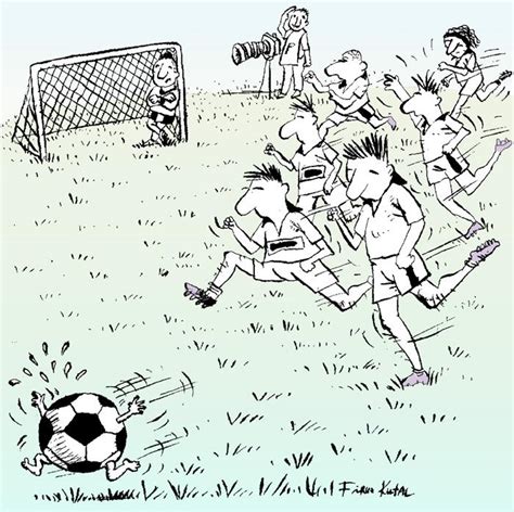 Football match in World Cup 2022 | Cartoon Movement