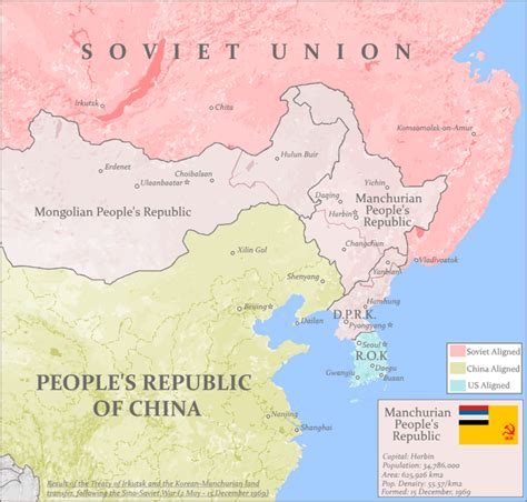 [OC] Result of the Treaty of Irkutsk following the 1969 Sino-Soviet War ...