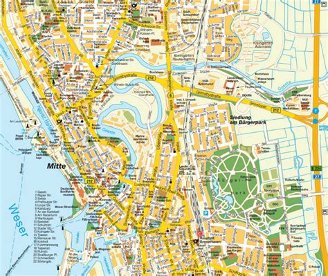 Bremerhaven Map - Germany