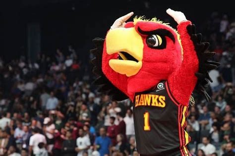 Who is the Atlanta Hawks' mascot, Harry the Hawk?