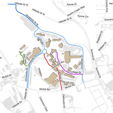 New names for campus roads – TRU Newsroom