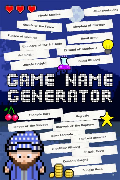 Game Name Generator 🎮 | Imagine Forest