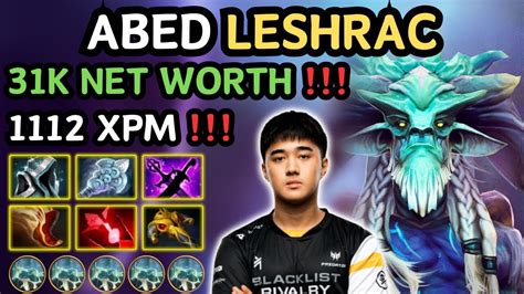 🔥 ABED LESHRAC Midlane Highlights 7.35d 🔥 1112 XPM Leshrac Gameplay ...