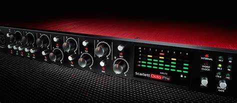 Focusrite Scarlett OctoPre Pre Amps | Sudeep Audio