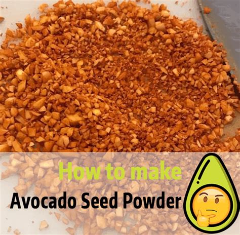 How to Make Avocado Seed Powder - Avocado Buddy