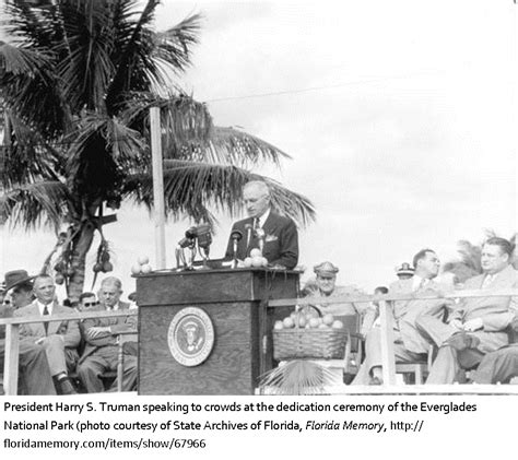 Everglades National Park Dedication | Florida Historical Society