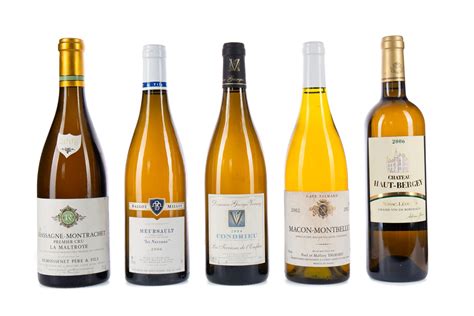 Lot 223 - FIVE BOTTLES OF FRENCH WHITE WINE