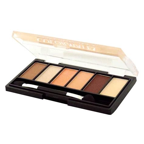 Colormates 6 Shade Mineral Eyeshadow Palette Makeup Kit Premium Blending - Walmart.com