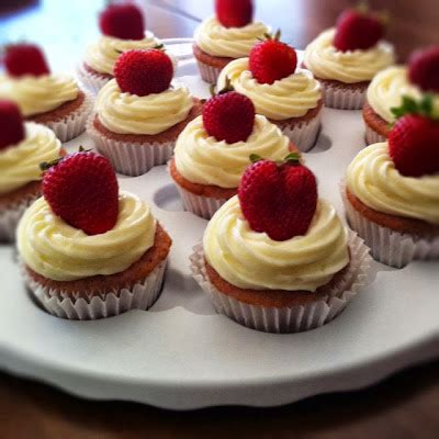 Barefoot Contessa Strawberry Cupcakes