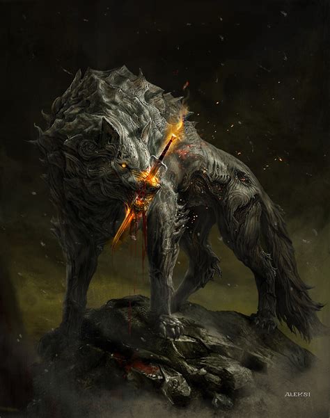 ArtStation - FENRIR / Mythic Battles : Ragnarok