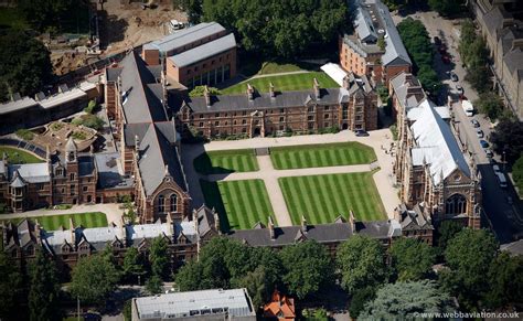 Keble College, Oxford from the air | aerial photographs of Great ...