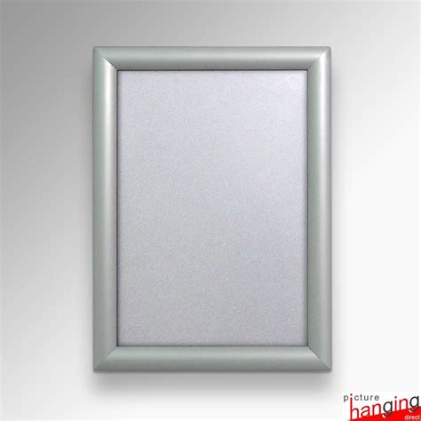 A4 Snap Frame | Aluminium Click Frames in White Black Silver Blue Red