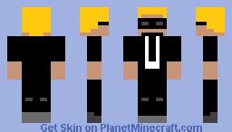 agent suit Minecraft Skin